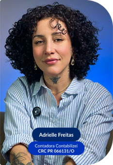 Adrielle, contadora da Contabilizei